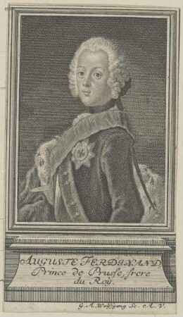 Bildnis des Auguste Ferdinand de Prusse