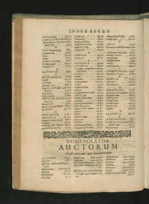 Nomenclator Auctorum