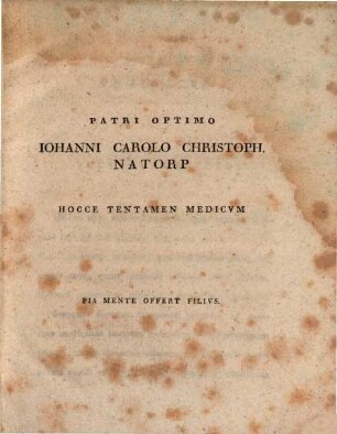 Diss. inaug. de vi consuetudinis