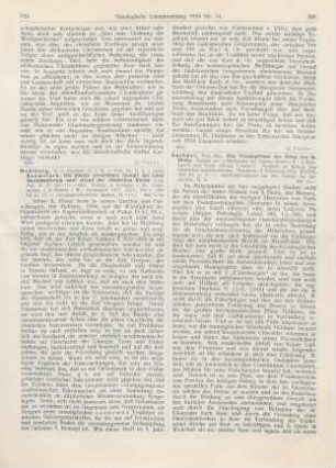 326-327 [Rezension] Buchner, Max, Das Vizepapstum des Abtes von St. Denis. Studien zur “Offenbarung des Papstes Stephan II.” (“Revelatio”) und ihrem Anhang (“Gesta”)