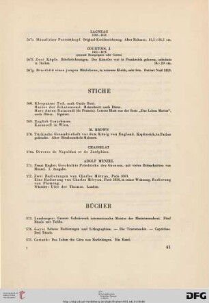 Bücher (Nr. 573-614)