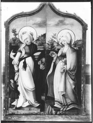 Lautenbach Katholische Wallfahrtskirche Maria Krönung Rechter Seitenaltar