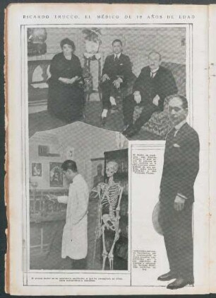 Ricardo Trucco, el médico de 18 años de edad