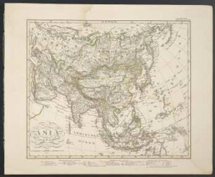 Asia [Hand-Atlas über alle Theile der Erde nach dem neuesten Zustande und über das Weltgebäude]