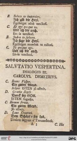 Dialogvs III.