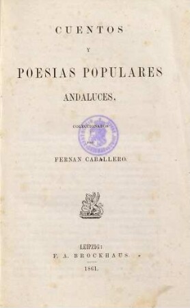 Cuentos y poesias populares andaluces