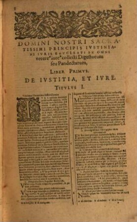 Corpus iuris civilis, Vol. 1