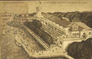 Hamburg-Uhlenhorst - Uhlenhorster Fährhaus, Inh. Joh's. Schwegler.
