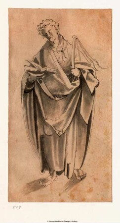 Apostel Philippus, in Vorderansicht stehend (Kopie von B 856)