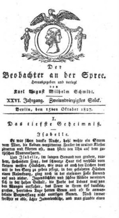 42. Stueck, 15. Oktober 1827