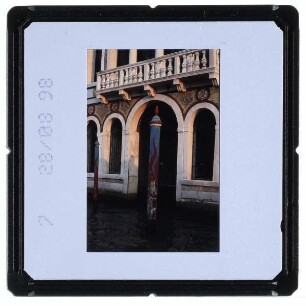 Venedig, Palazzo Barbarigo : Fassadendetail