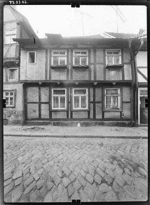 Quedlinburg, Dovestraße. Wohnhaus. Straßenfront