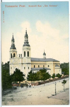 Tomaszow. Kosciol Kat." Sw. Antona"