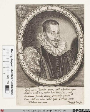 Bildnis Antoine de Murat, seigneur de St. Genès-L'Enfant