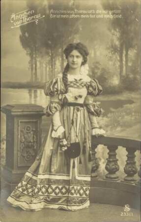 Ännchen von Tharau - [...] ist's die mir gefällt [...]