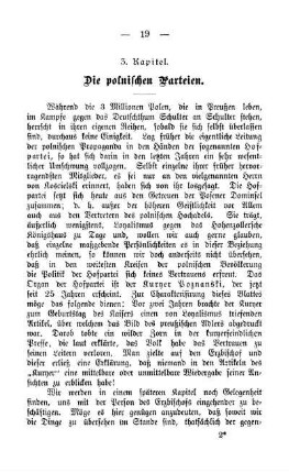 3. Kapitel. Die polnischen Parteien.