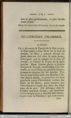 Quatriéme Chambre