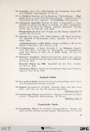 Englische Schule (Nr. 598-600)