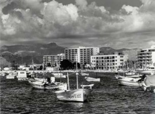 Blick auf Puerto de Alcudia, Mallorca