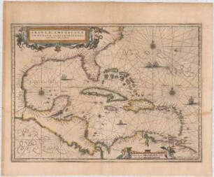 Insulæ Americanæ In Oceano Septentrionali, cum Terris adiacentibus