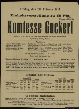 Komtesse Guckerl