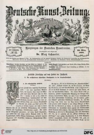 Nr. 12 (20. März 1870)