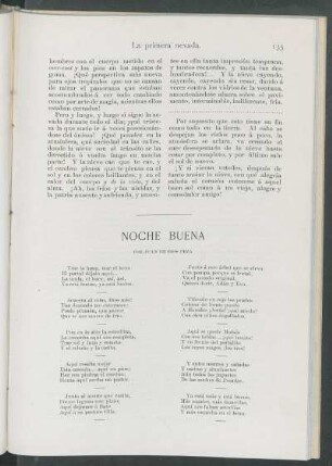 Noche buena. [Poesía]