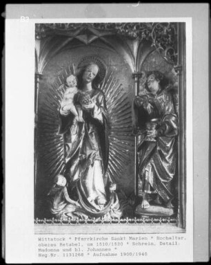 Flügelaltar — Johannes der Täufer