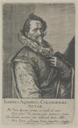 Bildnis des Ioannes Aquanus