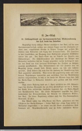 II. Im Elsaß