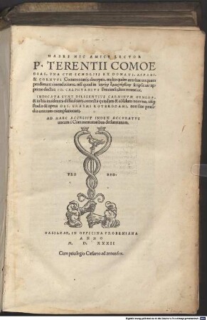 Comoediae
