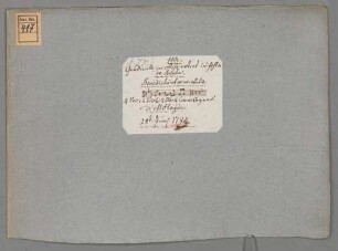 Benedicta et venerabilis, V (4), orch, org, MH 374, Es-Dur - BSB Mus.ms. 417 : [caption title:] Graduale in festis B: MARIAE V: // di G. Michele Haydn mpria. // [binding title, by other hand:] Graduale in Miss: vot: et festis // de Beata. // Benedicta et venerabilis. // [Incipit] // 4 Voc: 2 Viol: 2 Ob: 2 Corn: Organo. // di MHaydn. // 28 t: Junj 1784