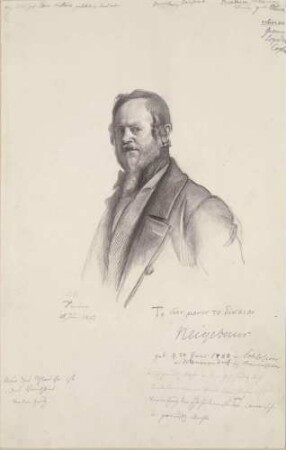 Bildnis Neigebauer, Johann Daniel Ferdinand (1783-1866), Jurist, Geograph, Schriftsteller