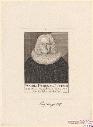 Moritz Hieronymus Lochner, Diakon bei St. Sebald