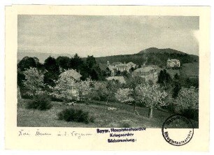 o.Nr.: Drei-Ähren i.d.Vogesen = Nr. 12 (Vorabdruck, mit Zensurvermerk vom 15.11.1916 Nr. 161)