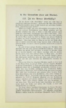 Die Wehrpflicht (Heer und Marine)
