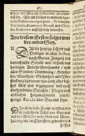 36-41 aus diesem Ersten folget nun der andere Satz