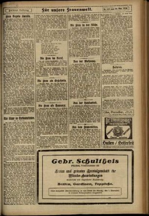 Zweite Ausgabe vom Mittwoch, den 26. November 1924.