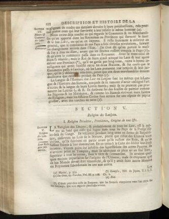 Section V. - Section VI.