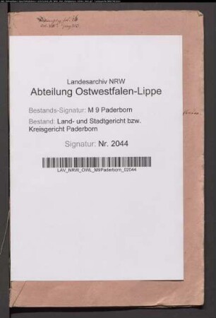 Erblasser: Mühlenjost, Jodocus:
