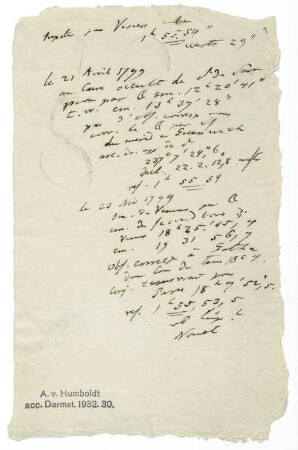 Eclipse des sol observado en la Havana el 21 de Febrero de 1803