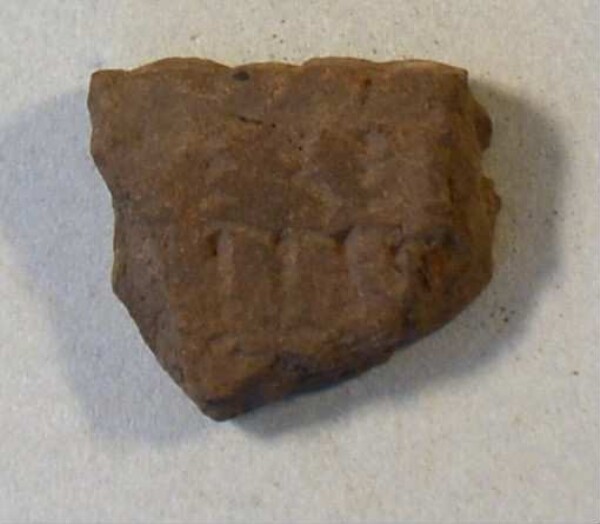 Fragment eines Gefäßes