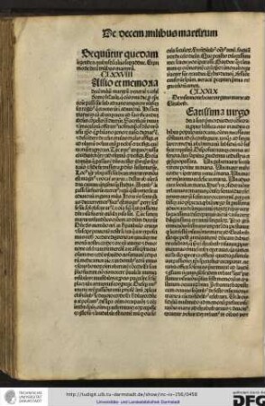 Et primo de decem milibus martyrum. CLXXVIII.