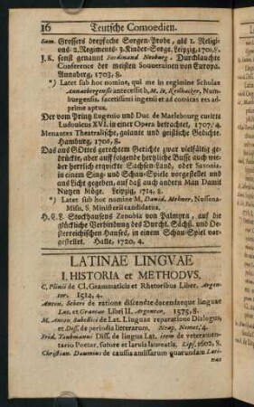 16-139, Latinae Linguae