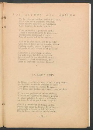 La musa gris