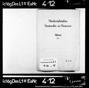 Verzeichnis über das Aufkommen der braunschweigischen Schatzung