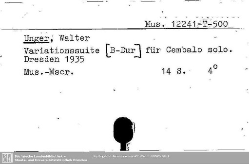 Unger, Walter