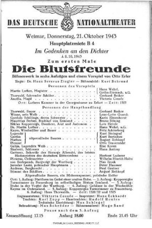 Die Blutsfreunde