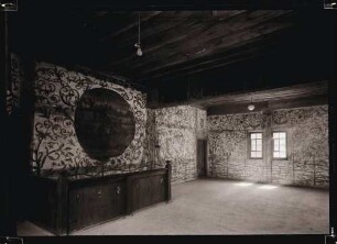 Badhaus im Klosterhof; Bemalte Wand