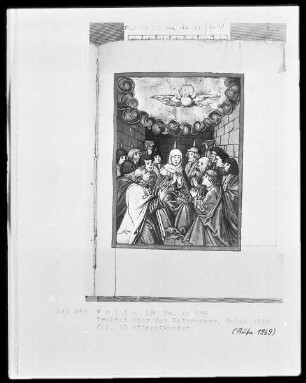 Traktat über das Vaterunser — Pfingstwunder, Folio 10recto